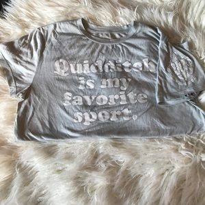 Harry Potter quidditch blue T-shirt